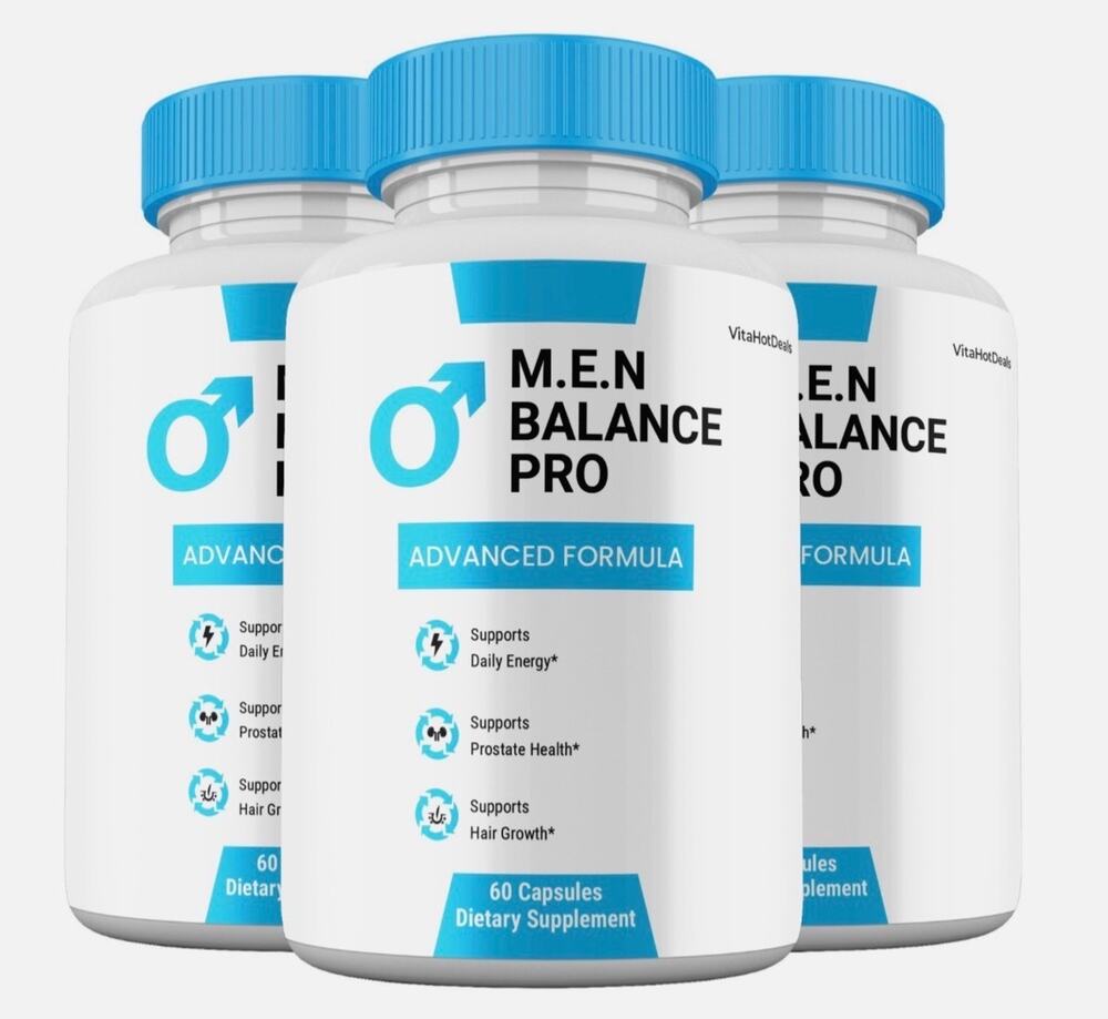 M.E.N Balance Pro Supplemement, Max Strength, MEN BalancePro Capsules (3 Pack)
